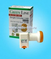 Конвертер Green Line 101 SRL UHD Single Circular LNB - Магазин спутникового оборудования "Всё ТВ"