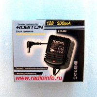 Блок питания Robiton B12-500  500mA 12V - Магазин спутникового оборудования "Всё ТВ"