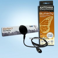 Антенна эфирная UHF Butterfly Reflect, 21-69 каналы, 33 дБ - Магазин спутникового оборудования "Всё ТВ"