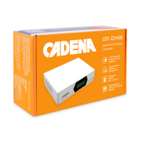 Цифровой эфирный приемник CADENA CDT-2214SB - Магазин спутникового оборудования "Всё ТВ"