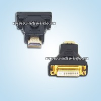Переходник DVI гнездо - HDMI штекер - Магазин спутникового оборудования "Всё ТВ"
