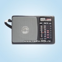 Радиоприемник карманный Tecsun R-203T - Магазин спутникового оборудования "Всё ТВ"