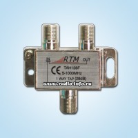 RTM TAH 128F ответвитель (5-1000МГц)  - Магазин спутникового оборудования "Всё ТВ"